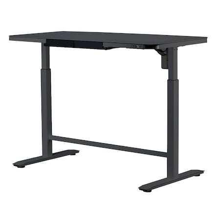 Motionwise Motionwise Electric Height Adjustable De, 24 in D X 48 in H, 48 in W X Glass and Steel, Gray GLS48MG