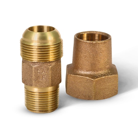 Everflow FlarexMIP Water Service Coupling Pipe Fitting 1" WS-AFM0100