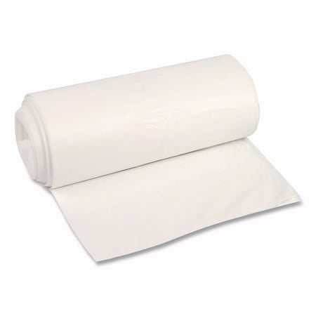Boardwalk High-Density Can Liners, 56 gal, 16 mic, 43 x 48, Natural, Perforated Roll, 200PK Z8648VNKR01