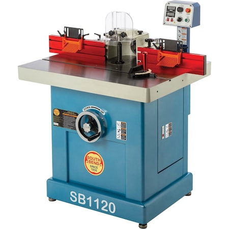 South Bend 5 HP 3-Phase Variable-Speed Spindle Shaper SB1120