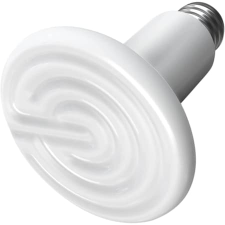 Simple Deluxe HealSmart Reptile Heat Lamp 150W Ceramic Heat Emitter, No Light Emitting Heat Bulbs for Amphibian P PTBULBINVISIBLE150WHT
