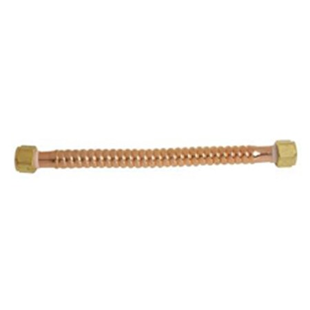 Danco 18 in. Copper Water Heater Connector WCP118PP