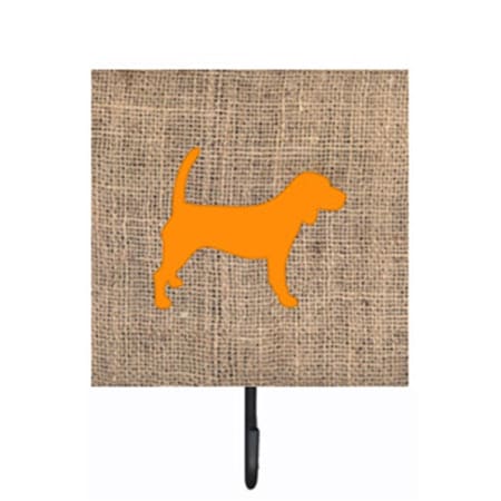 Carolines Treasures Beagle Burlap And Orange Leash Or Key Holder BB1087-BL-OR-SH4