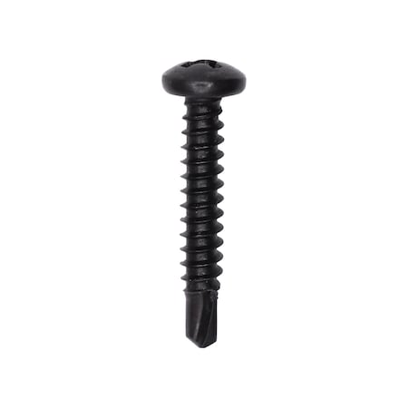 Phillip Pan Head Teks Screw #8 x 1in, 50PK