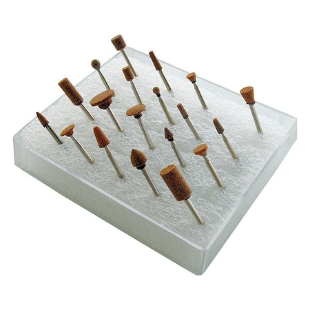 Foredom Abrasive Point Set, 35000 RPM, 18 Pcs. AK150