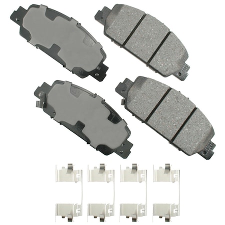 Akebono 13-16 Honda Accord/16-17 Hr-V:F Proact Disk Pad, Act1654 ACT1654
