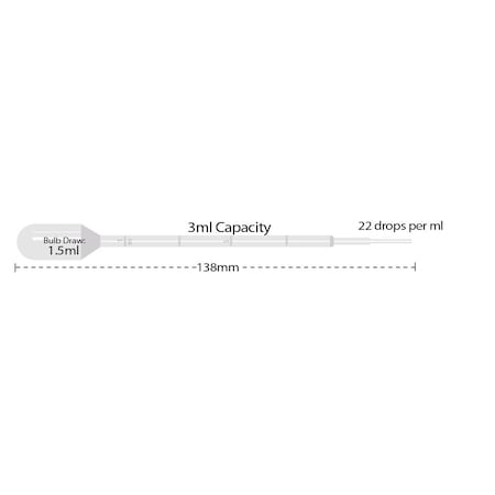 Mtc Bio 3mL Short Bulb, Indiv Wrap, 500PK P4117-11
