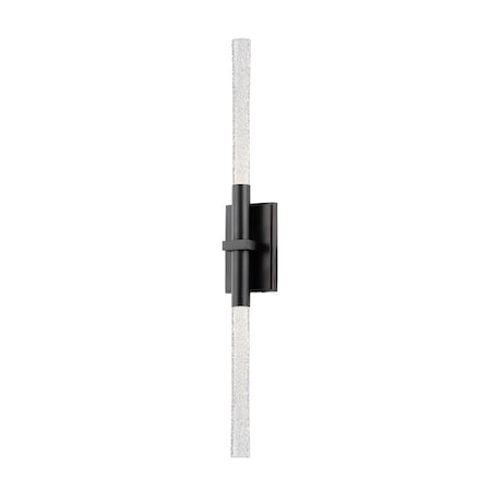 Hudson Valley Lighting Millerton 2 Light Wall Sconce 3 In. Black Brass 3222-BBR