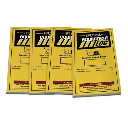 Ideal Warehouse Innovations Replacement Checklist Book, 5" W, PK4 70-1065-3-CP