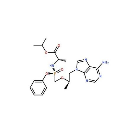 Ak Scientific Tenofovir Alafenamide (100mg), CAS 379270-37-8 4863AB-100mg
