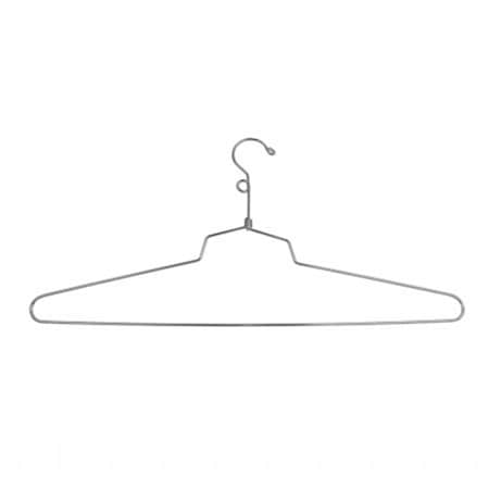 Apendices SLD - 19-LH 19 in. Steel Blouse And Dress Hanger With Loop Hook AP2089992