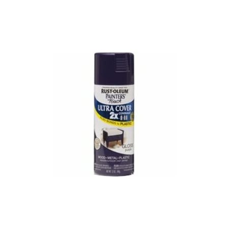 Rust-Oleum Spray Paint, Purple, Gloss, 12 oz 249097