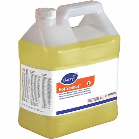Diversey Heavy-Duty All Purpose Cleaner, Jug, 1.5 gal, Citrus, 2 PK 93318102