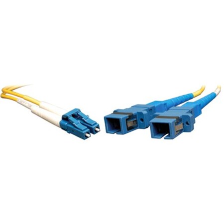 Eaton Tripp Lite Series Duplex Singlemode 9/125 Fiber Adapter LC-SC M/F 1 ft. 0.31 m N458-001-9