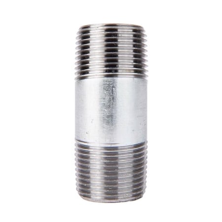 Stz Industries 1/4 in. MIP each X 1/4 in. D MIP Galvanized Steel 2-1/2 in. L Nipple 309UP14X212