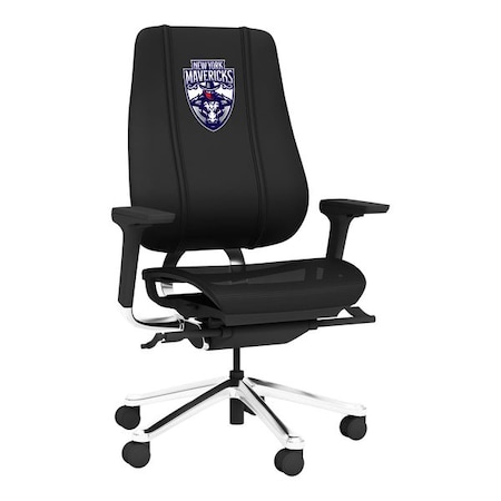 Dreamseat PhantomX Mesh Gaming Chair with New York Mavericks Primary Logo DSPHGMCHRBKJCKT-PSPBR0045A