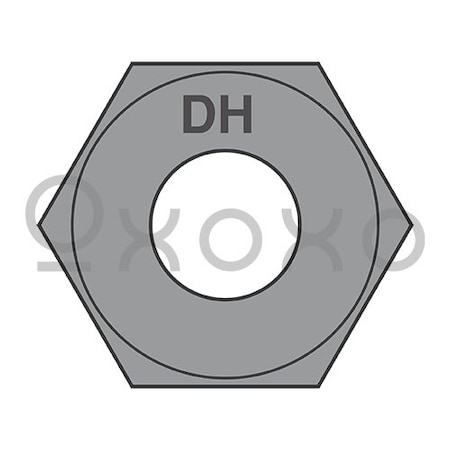 Oxoxo 5/8-11 Heavy Hex Structural Nuts A 563 D H Plain, 225PK 282301