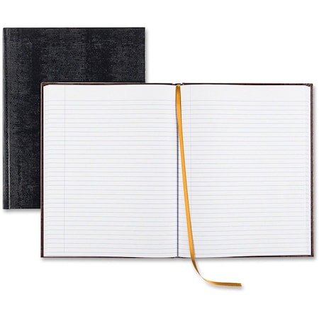 Dominion Blueline Blueline Hardbound College-Ruled Executive Blue Notebook With Bookmark, 8-1/2" x 11" A1082
