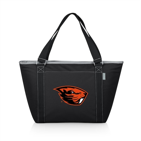 Picnic Time Family Of Brands NCAA Oregon State Beavers Topanga Tote Cooler Bag - Soft Cooler Bag - Picnic Cooler, Black 619-00-175-484-0