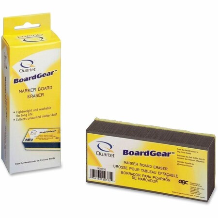 Quartet Whiteboard Eraser, Charcoal QRT920335