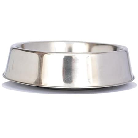 Iconic Pet Anti Ant Stainless Steel Non Skid Pet Bowl for Dog or Cat- 64 oz - 8 cup 92195