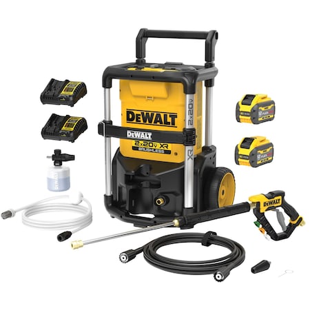 Dewalt DW 2X20V 1600 PSI PRESSURE WASHER DCPW1600Y2