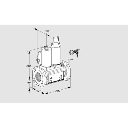 Honeywell Kromschroder VCS665F05NLWLB/PPPP/MMMM KS88206888