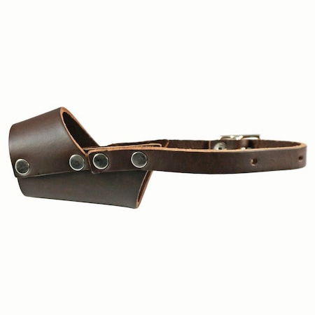 Jorgensen Laboratories Jorvet Leather Dog Muzzle, 5" J0230B