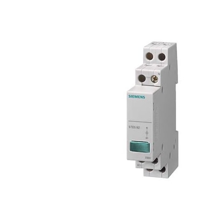 Siemens Indicator light 1 lamp 230 V green Lamp cannot be replaced 5TE5822