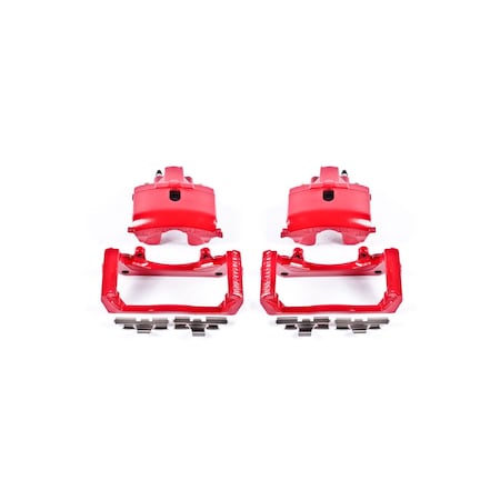 Powerstop RED POWDER COATED PERFORMANCE CALIPERS S4836