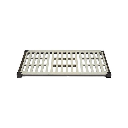 Cambro Shelf Kit, 42 in L, Brushed Graphite EWSSKA1842V580