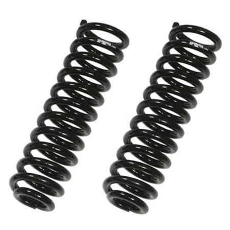 Superjock 3 in. Lift Softride Coil Spring - Black, Pair of 2 SU1232569