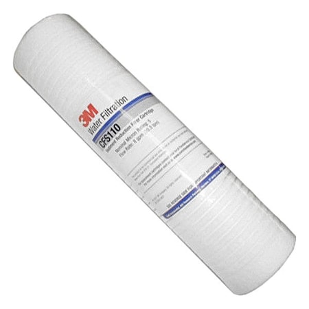 3M Filtration WaterFilterCartridge, 5micron, 8.01gpm CFS110PK