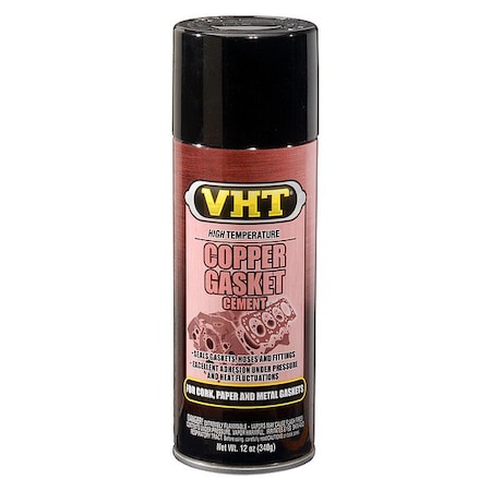 Vht Copper Gasket Cement, Black, 12 oz ESP21A000