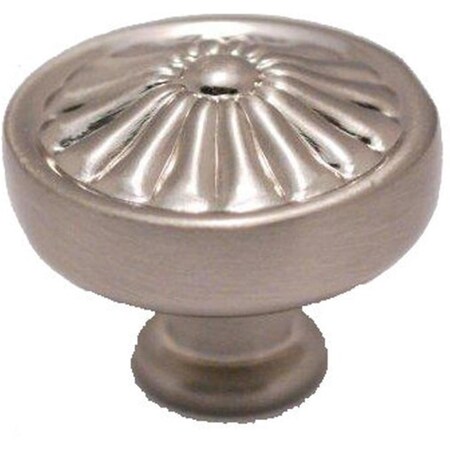 Residential Essentials Mushroom Cabinet Knob- Satin Nickel 10249SN