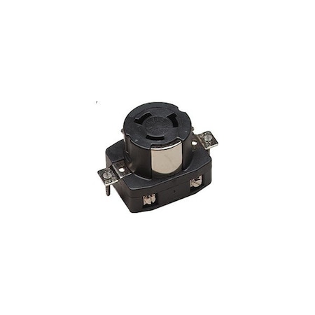 Ericson Ca Style 50A Receptacle 2P3W, 250VDC/600V 3771