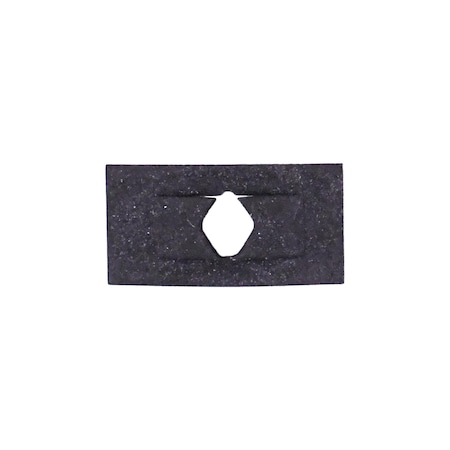 Auveco Flat Nut 3/32in Stud Size 7/32in x 7/16in, 100PK 1906