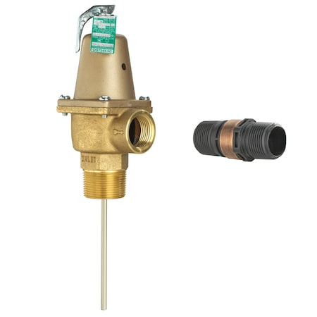 Watts Temperature and Pressure Relief Valve 1 1/4 LFN241X-5 150 FS