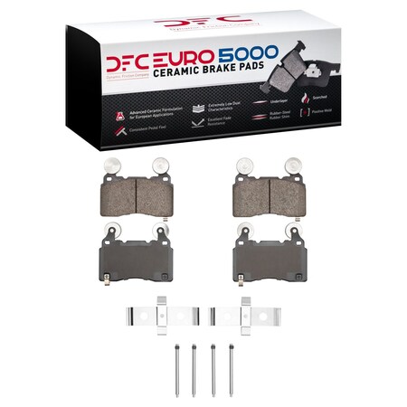 Dfc 5000 Euro Ceramic Disc Brake Pad Set,  1600-1474-01