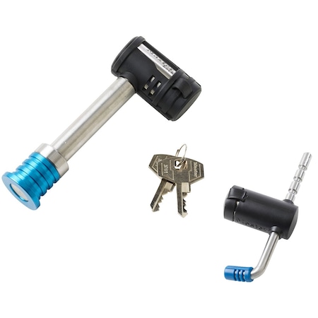 Master Lock Receiver/Coupler Lock Set, 1/2 and 5/8 In 1481DAT