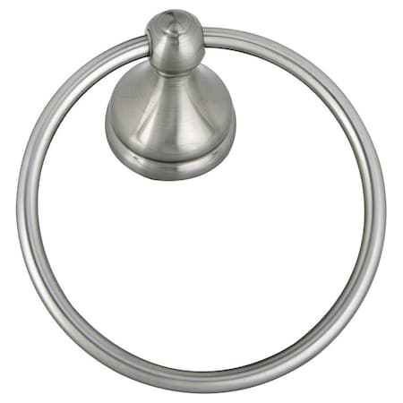 Boston Harbor Towel Ring, 6 in Dia Ring, Wall Mounting L5060-13B-103L