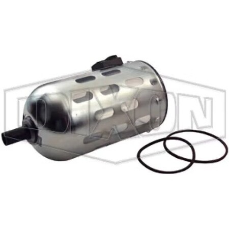 Dixon Wilkerson by Bowl with Drain, For Use with F16, M16, CB6 Compact Filter/Regulator, Plastic FRP-95-015