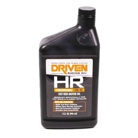 Driven Racing Oil 3806 HR5 10W40 Petroleum Oil - 1 qt. JGP03806