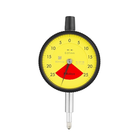 Mitutoyo Dial Indicator, 0.01-0.5mm 2971AB