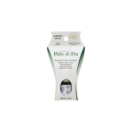 Porc-A-Fix Kohler Almond Porcelain Touch-up Paint, 15cc KK-28