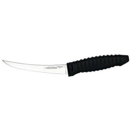 Dexter Russell Boning Knife, Semi-Flex, 6 In, Poly, Black 26843