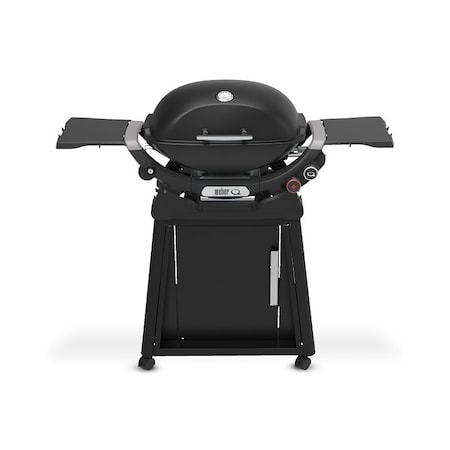 Weber Q 2800N+ Gas Grill with Stand, 18,000 Btu/hr BTU, LPG, 2 -Burner, Iron Body 1500390