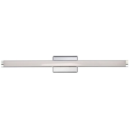 Westgate 48" LED Multi Color Temperature Vanity Lights in Brushed Nickel LVB-48-MCT-BN