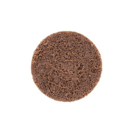 Norton Co Quick-Change Disc: Roloc Type 3, 1-1/2" Disc Dia, 80 Grit, Aluminum Oxide, Non-Woven 66623335411