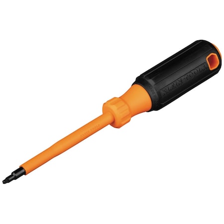 Klein Tools 4inch Insulated Screwdriver #1 Square - 6884INS